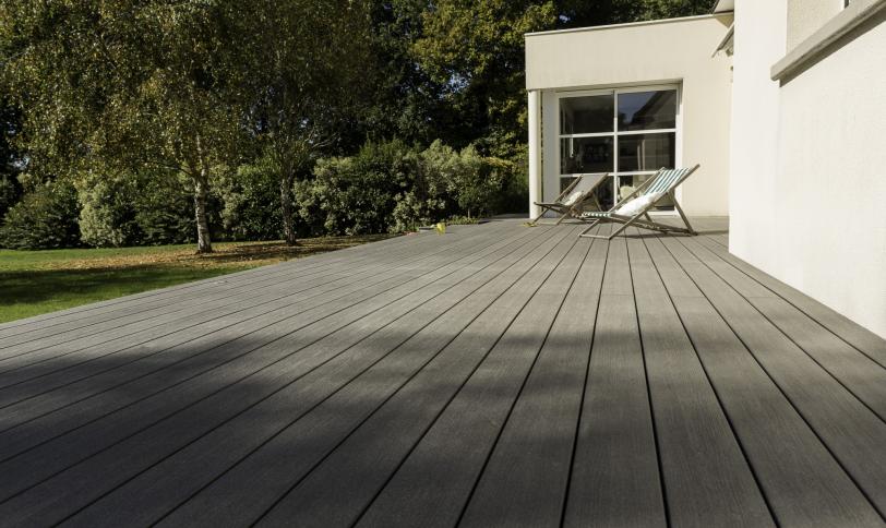 Gris anthracite structurée