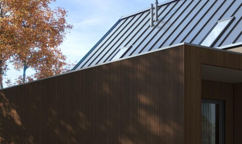 Ciemny brąz (Bardage 175)